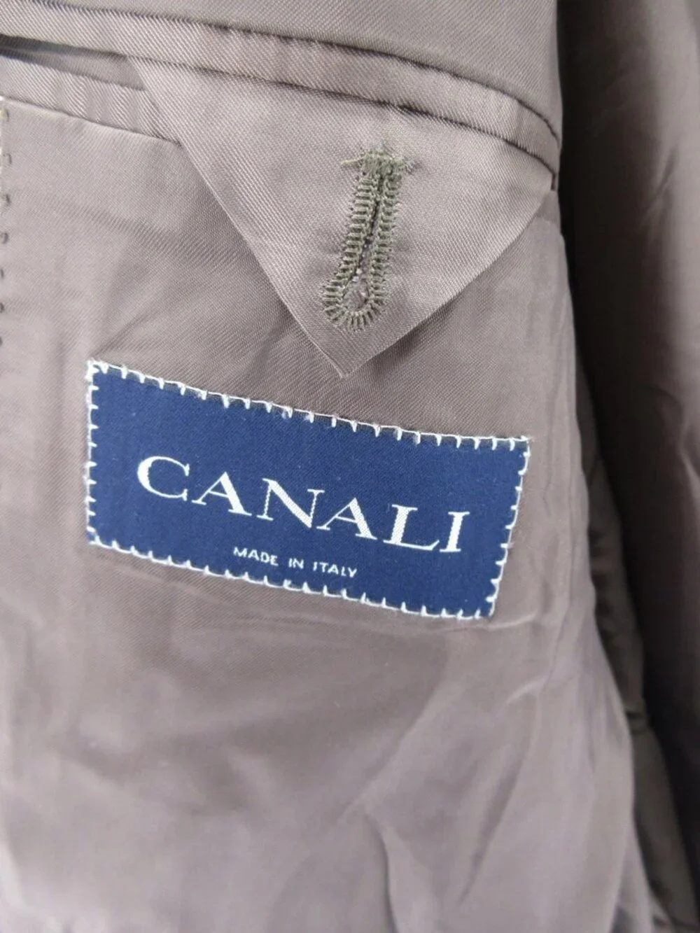 Canali Sport Coat 48 Long Saks Fifth Avenue Blazer Wool Super 120s